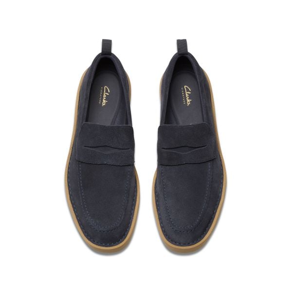 Giày Lười Da Nam Clarks - Martock Lo