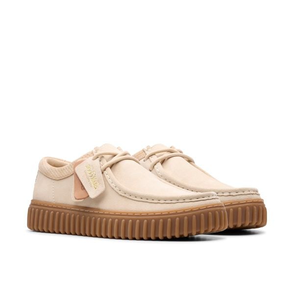 Giày Buộc Dây Da Nam Clarks - Torhill Lo