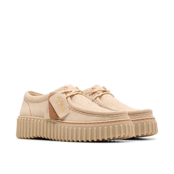 Giày Da Lộn Nữ Clarks - Torhill Bee