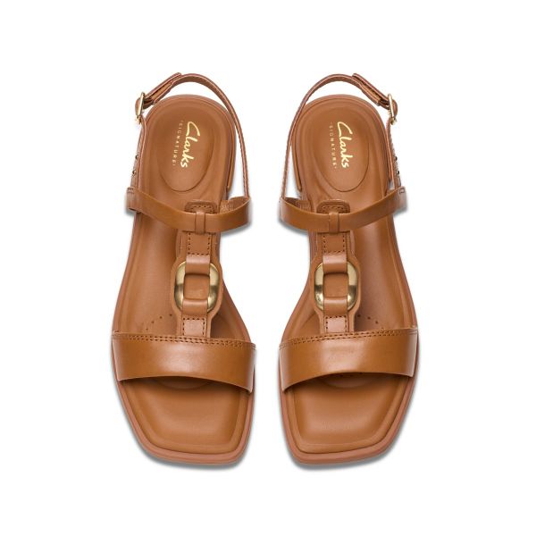 Giày Xăng Đan Da Nữ Clarks - Ariany Sling
