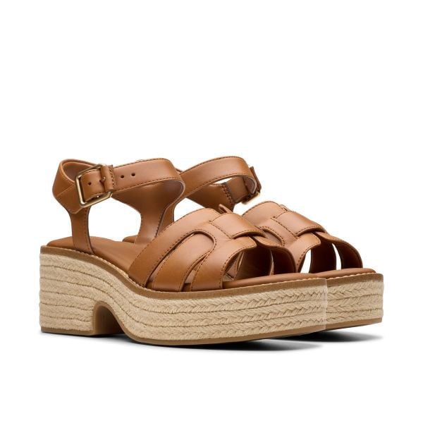 Giày Xăng Đan Đế Xuồng Nữ Clarks - Coledale Strap