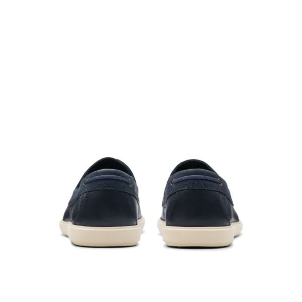 Giày Lười Da Nam Clarks - Bratton Boat
