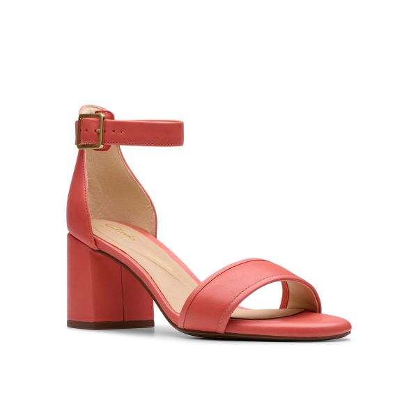 Giày Quai Ngang Cao Gót Nữ Da Clarks - Ezoria Mae