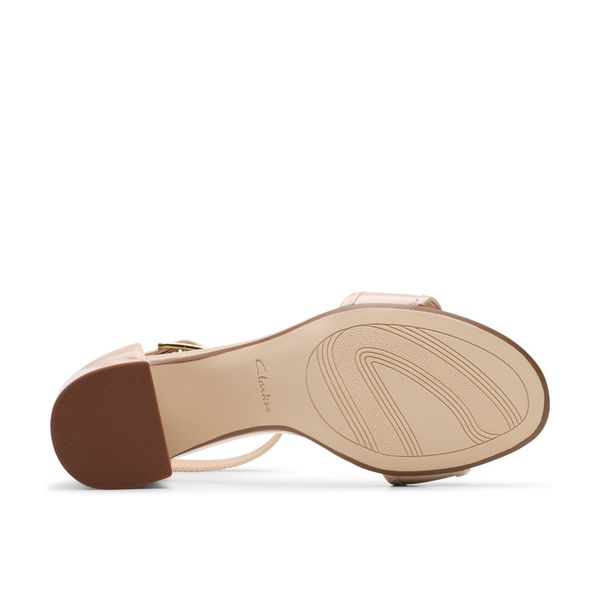 Giày Quai Ngang Cao Gót Nữ Da Clarks - Ezoria Mae