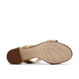 Giày Xăng Đan Cao Gót 7cm Da Nữ Clarks - Ezoria Sling