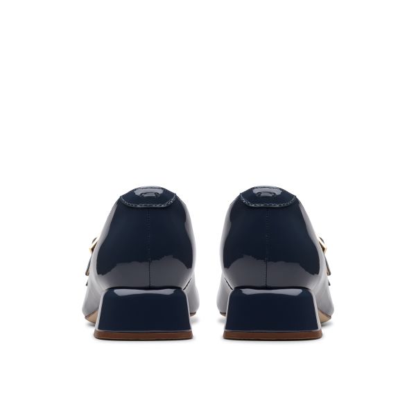 Giày Đế Bệt Da Bóng Nữ Clarks - Daiss30 Shine