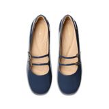 Giày Đế Bệt Da Bóng Nữ Clarks - Daiss30 Shine