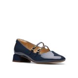 Giày Đế Bệt Da Bóng Nữ Clarks - Daiss30 Shine