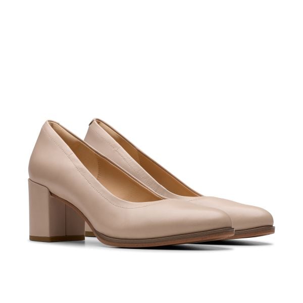 Giày Cao Gót 5.5cm Da Nữ Clarks - Freva55 Court