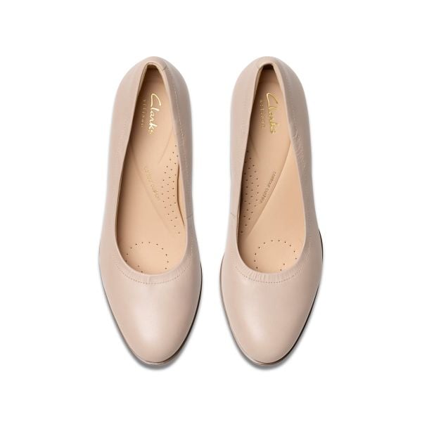 Giày Cao Gót 5.5cm Da Nữ Clarks - Freva55 Court