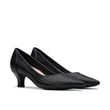 Giày Cao Gót 5cm Da Nữ Clarks - Kepley Sky