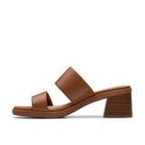 Dép Quai Ngang Cao Gót 5cm Da Nữ Clarks - Jaylan Dusk