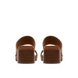 Dép Quai Ngang Cao Gót 5cm Da Nữ Clarks - Jaylan Dusk
