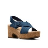 Giày Xăng Đan Đế Xuồng Da Nữ Clark - Nerisa West