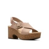 Giày Xăng Đan Đế Xuồng Da Nữ Clark - Nerisa West