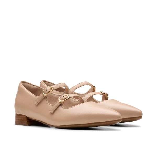 Giày Đế Bệt Da Nữ Clarks - Natalyn Lane