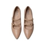 Giày Đế Bệt Da Nữ Clarks - Natalyn Lane