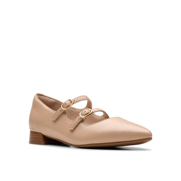 Giày Đế Bệt Da Nữ Clarks - Natalyn Lane