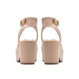 Giày Xăng Đan Đế Xuồng Nữ Clarks - Nerisa Pearl