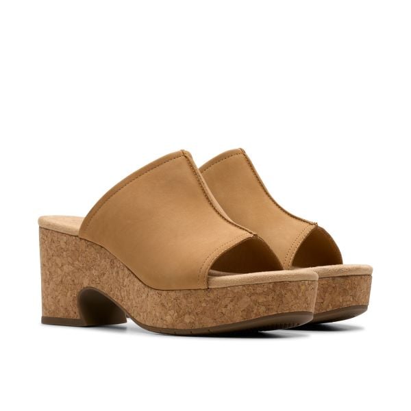 Dép Quai Ngang Đế Xuồng Da Nữ Clarks - Nerisa Vine