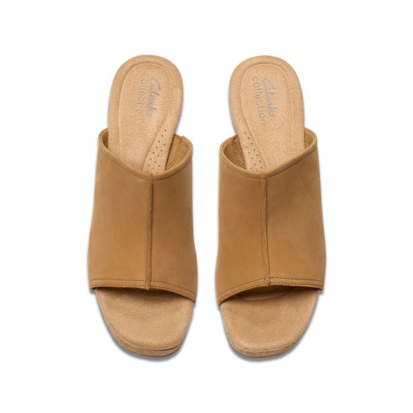 Dép Quai Ngang Đế Xuồng Da Nữ Clarks - Nerisa Vine