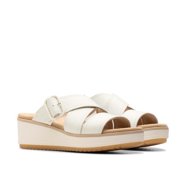 Dép Quai Ngang Đế Xuồng Da Nữ Clarks - Wrenly Jane