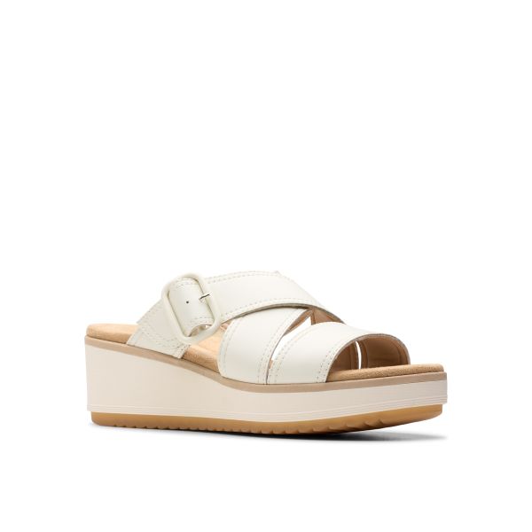 Dép Quai Ngang Đế Xuồng Da Nữ Clarks - Wrenly Jane