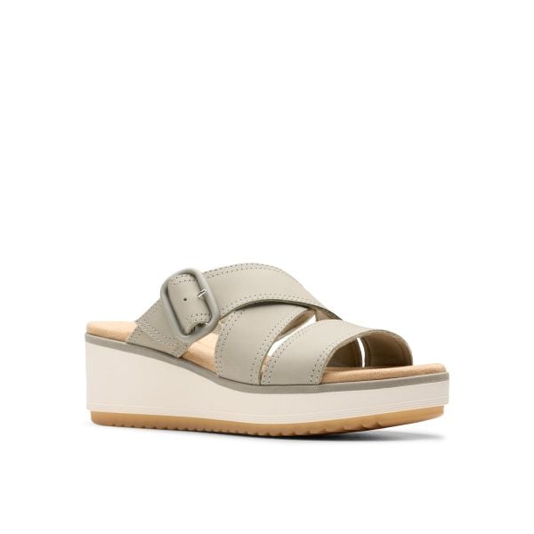 Dép Quai Ngang Đế Xuồng Da Nữ Clarks - Wrenly Jane