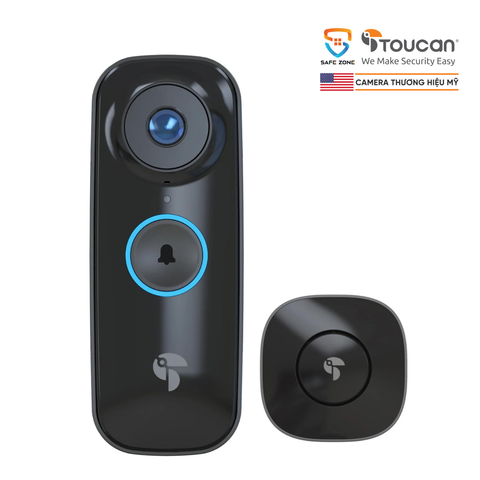  CAMERA CHUÔNG CỬA KHÔNG DÂY TOUCAN 