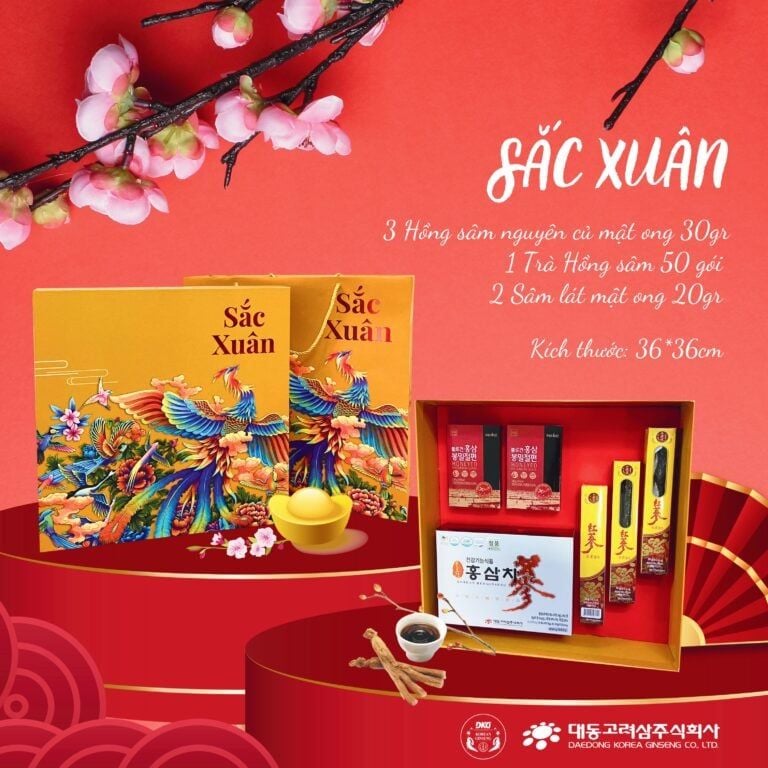  Bộ quà "Sắc xuân" 2024 