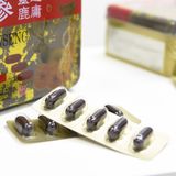  Viên hồng sâm nhung hươu linh chi Bio 60 viên 