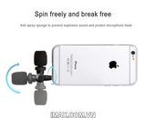 Mic thu âm định hướng cho iPhone, iPad, iPod Touch, Mac Saramonic Smartmic