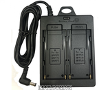 Kingma Dual NP-F Battery to DC 8.4V plate, Đế gắn 2 pin F970 kết nối pin ảo RL-2F
