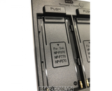 Kingma Dual NP-F Battery to DC 8.4V plate, Đế gắn 2 pin F970 kết nối pin ảo RL-2F