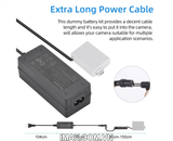 Bộ pin giả KingMa LP-E5 với Bộ chuyển đổi nguồn điện EU plug Power adapter
