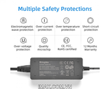 Bộ pin giả KingMa LP-E8 với Bộ chuyển đổi nguồn điện EU plug Power adapter
