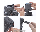 Giả Pin/ pin ảo Dummy Battery Fujiflim DR-W126 và Đế pin Kingma BM-F980D