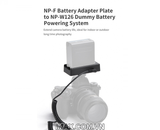 Giả Pin/ pin ảo Dummy Battery Fujiflim DR-W126 và Đế pin Kingma BM-F980D