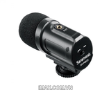 Mic thu âm Saramonic SR-PMIC2 Mini Stereo Condenser Microphone cho DSLR Camera, máy quay