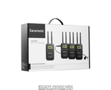 Mic thu âm Saramonic VmicLink5 5.8GHz Wireless Lavalier Microphone 3TX 1RX