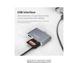 Đầu đọc thẻ Kingma Type-C BMU008 USB 3.0 (SD-TF) dùng cho điện thoại di động, Macbook