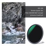 Kính lọc Filter K&F Concept Nano-X ND1000, 58-95mm