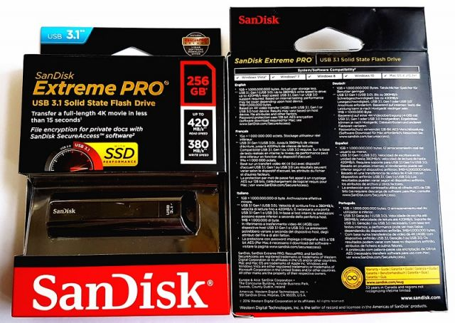 USB 256GB Sandisk Extreme Pro CZ880 - Tuanphong.vn