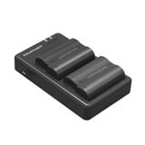 Bộ 2 Pin 1 sạc đôi máy ảnh RAVPower for Nikon EN-EL15, EN-EL15A