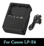Sạc Pin Canon LP-E6 (LC-E6E), sạc dây