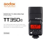 Flash Godox TT350 Hàng chính hãng Godox