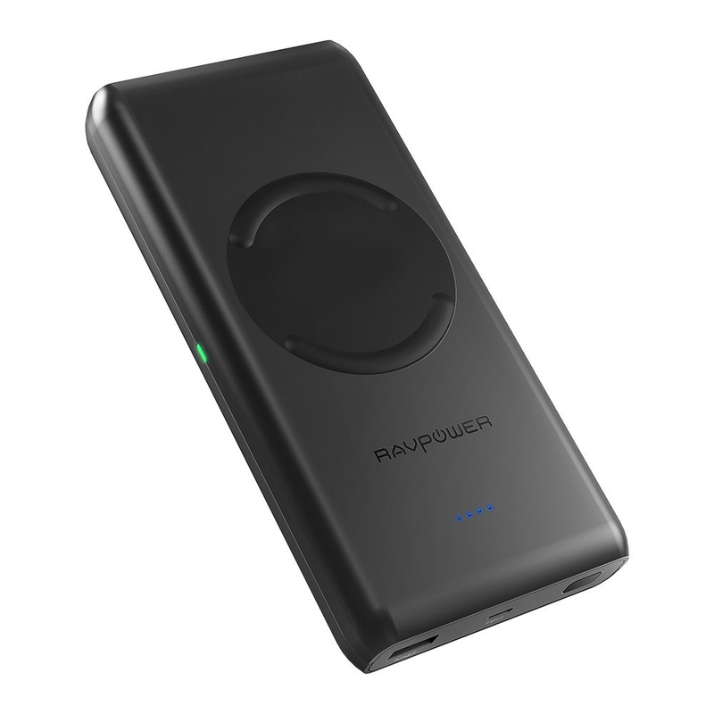Pin dự phòng kèm sạc không dây RAVPower RP-PB080, 10400mAh Pin dự phòng kèm sạc không dây RAVPower RP-PB080, 10400mAh