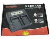 Sạc đôi Kingma BM021 For Sony NP-FZ100, có vạch hiển thị