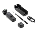 Combo 3: Máy quay DJI Osmo Pocket 3 Combo, Tặng 1 thẻ 256GB PRo 4K, dán màn hình, khăn lau K&F