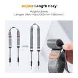 Dây đeo máy ảnh K&F Concept Shoulder Strap 45mm (Xám) - KF13.132